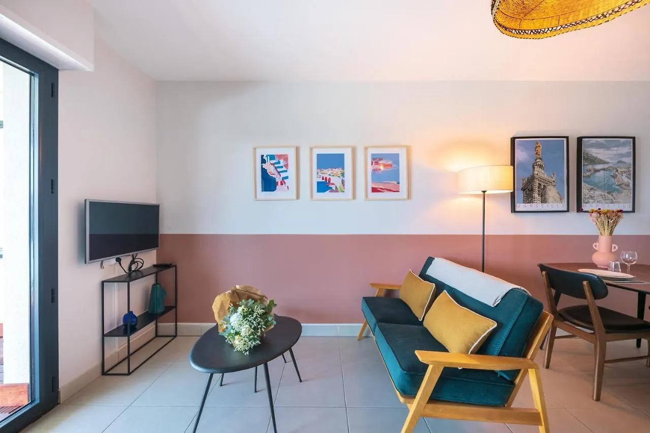 Prado Beach - Appt Avec Terrasse مارسيليا 0*,